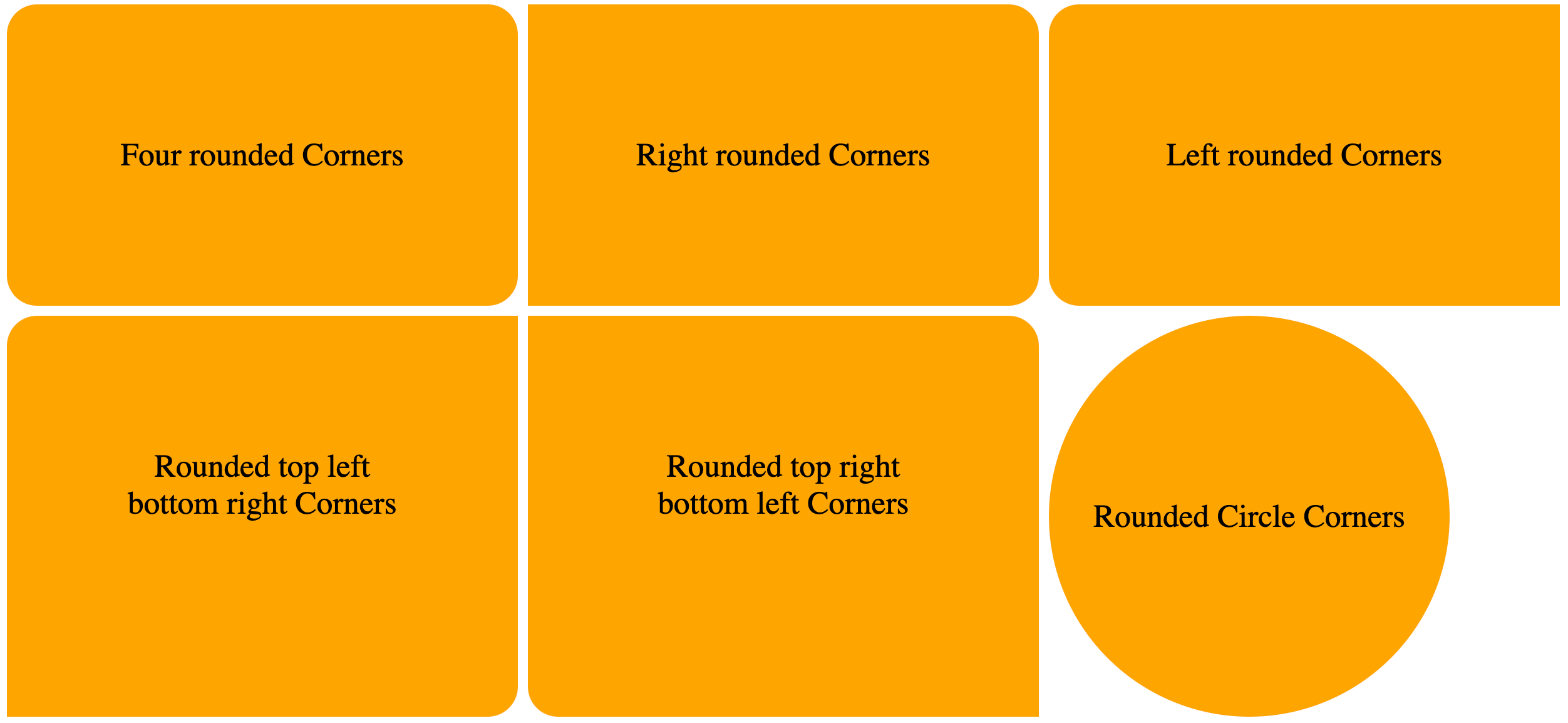 CSS Rounded Corners Examples Refine