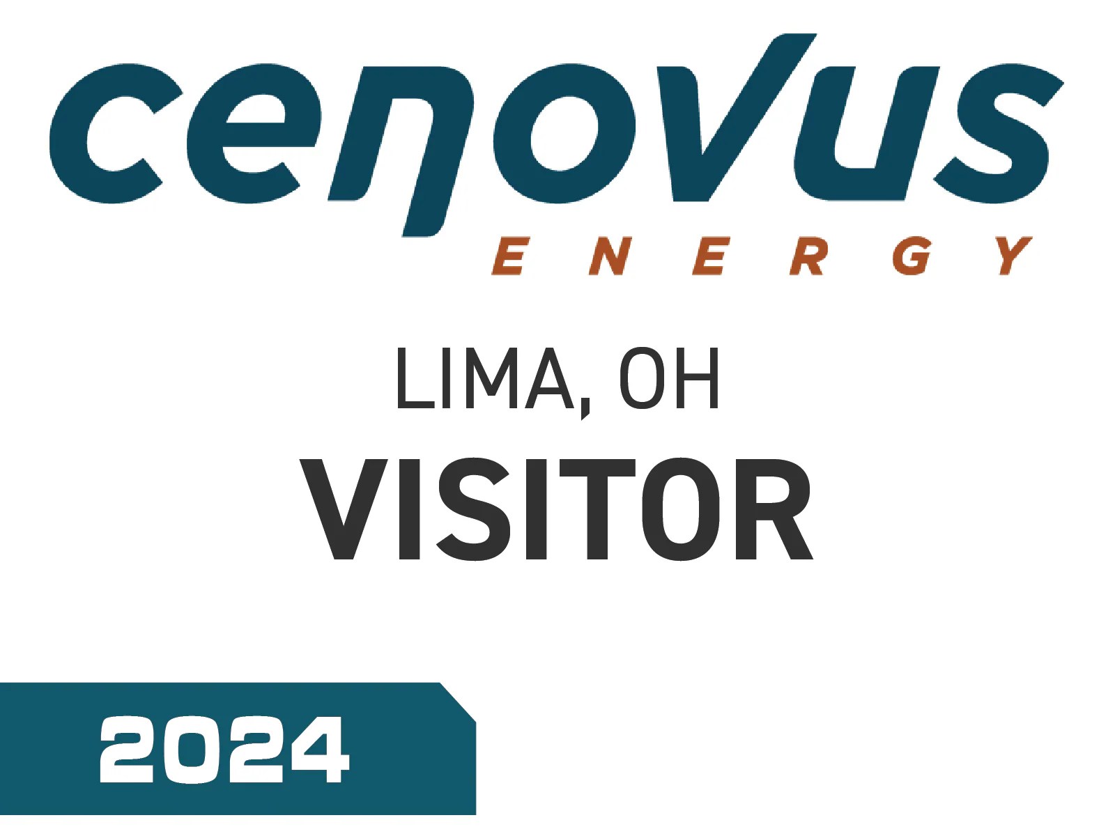 Cenovus, Lima, Ohio, Visitor Orientation 2024 Refinery Pass