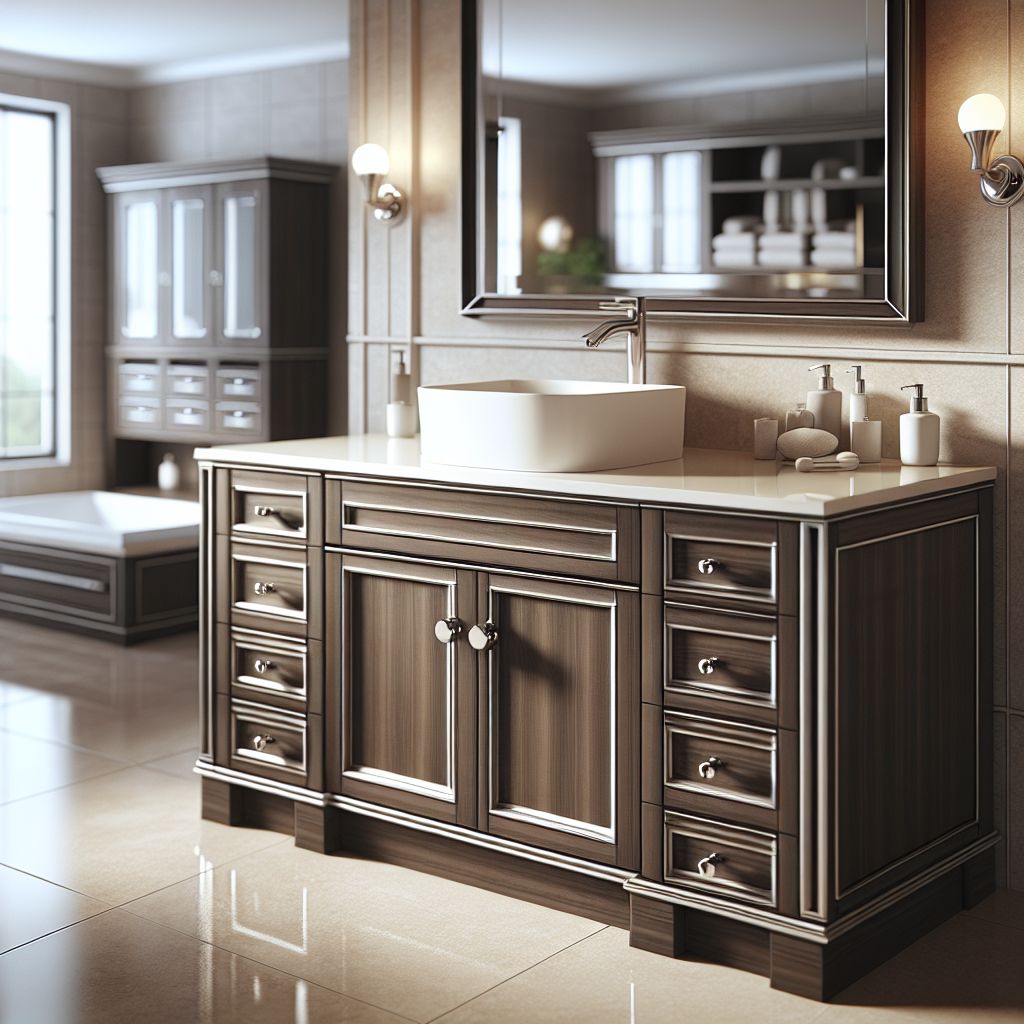 DIY Refinishing Composite Bathroom Vanity Step by Step Guide & Tips