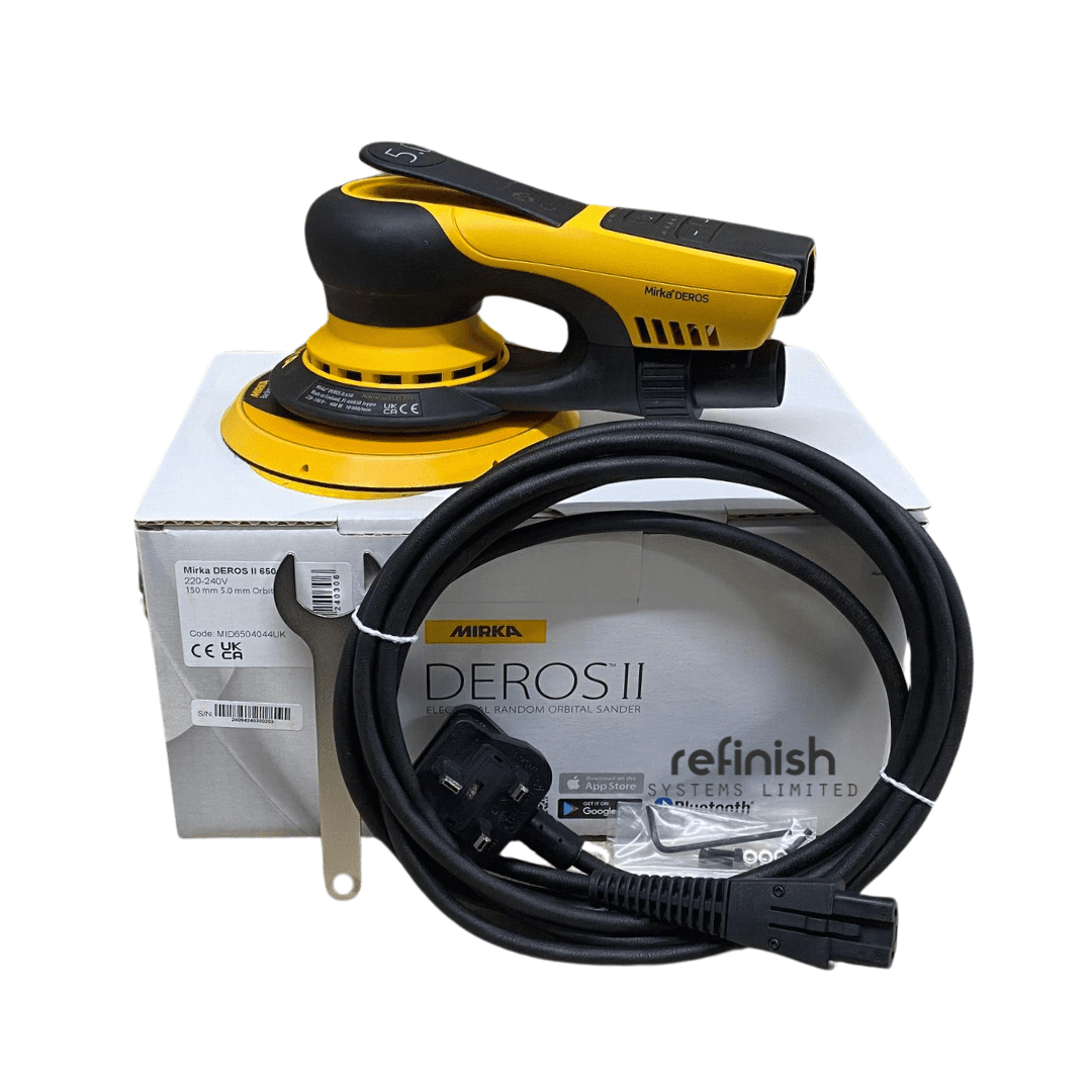 Mirka DEROS 650CV II 230V *WITH LED INDICATORS* | Refinish Systems Ltd