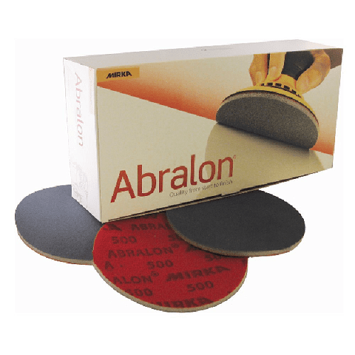 Mirka Abralon 150mm Foam Back Sanding Discs Refinish Systems Ltd