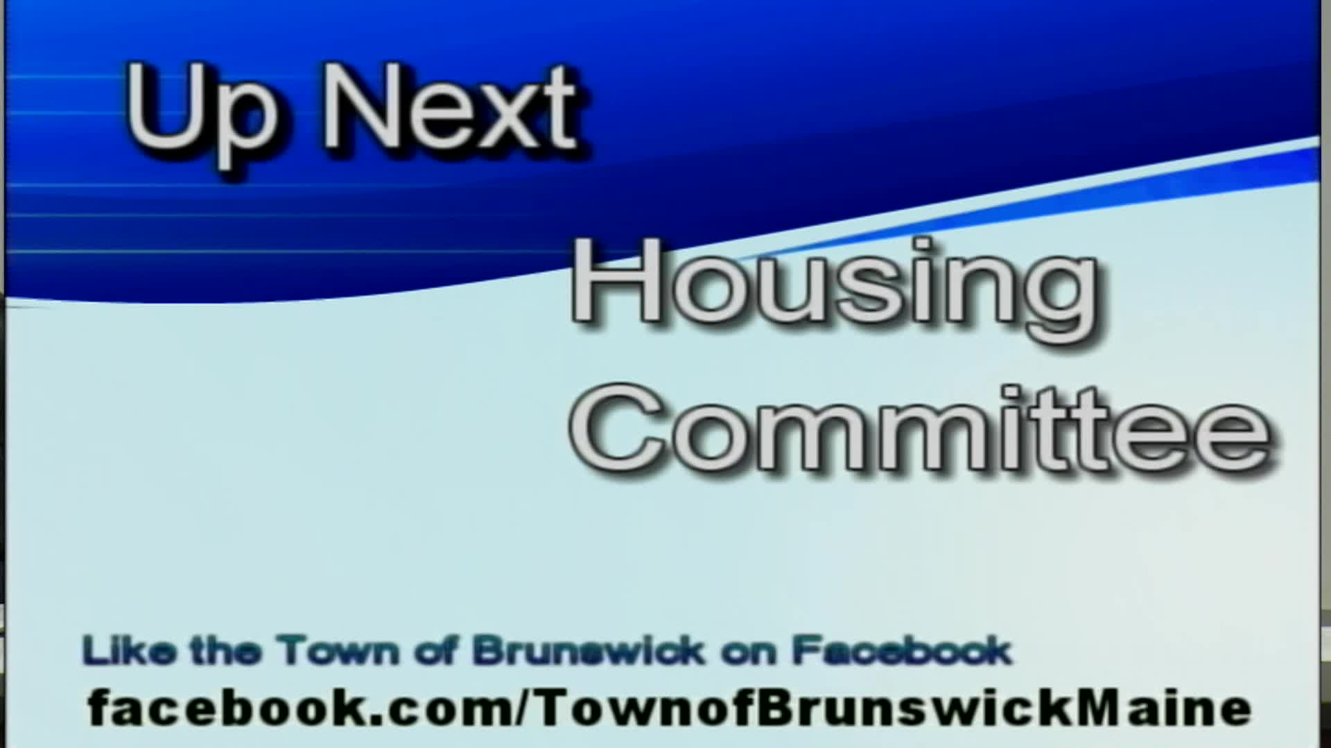 Brunswick Housing Committee 5/8/23