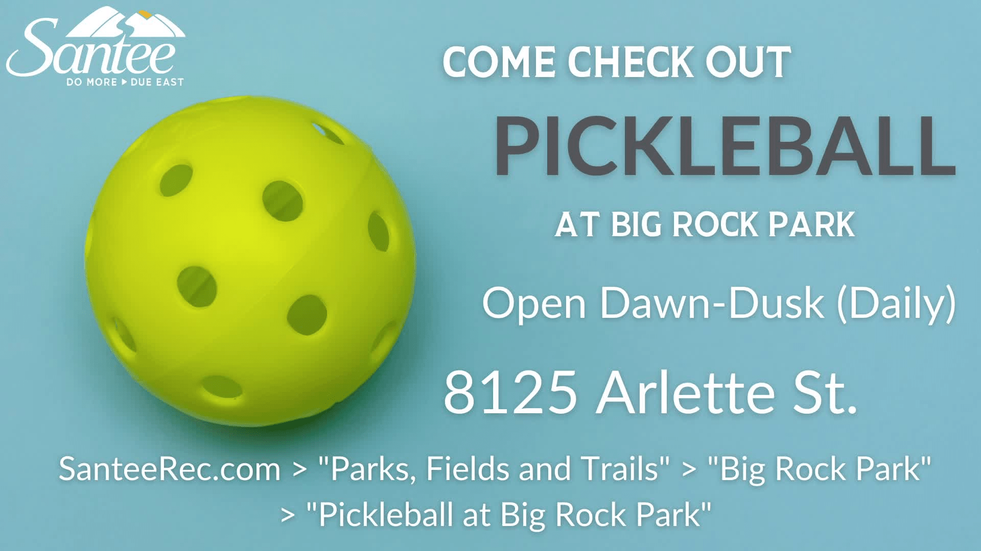 Big Rock Pickleball HowTo Video