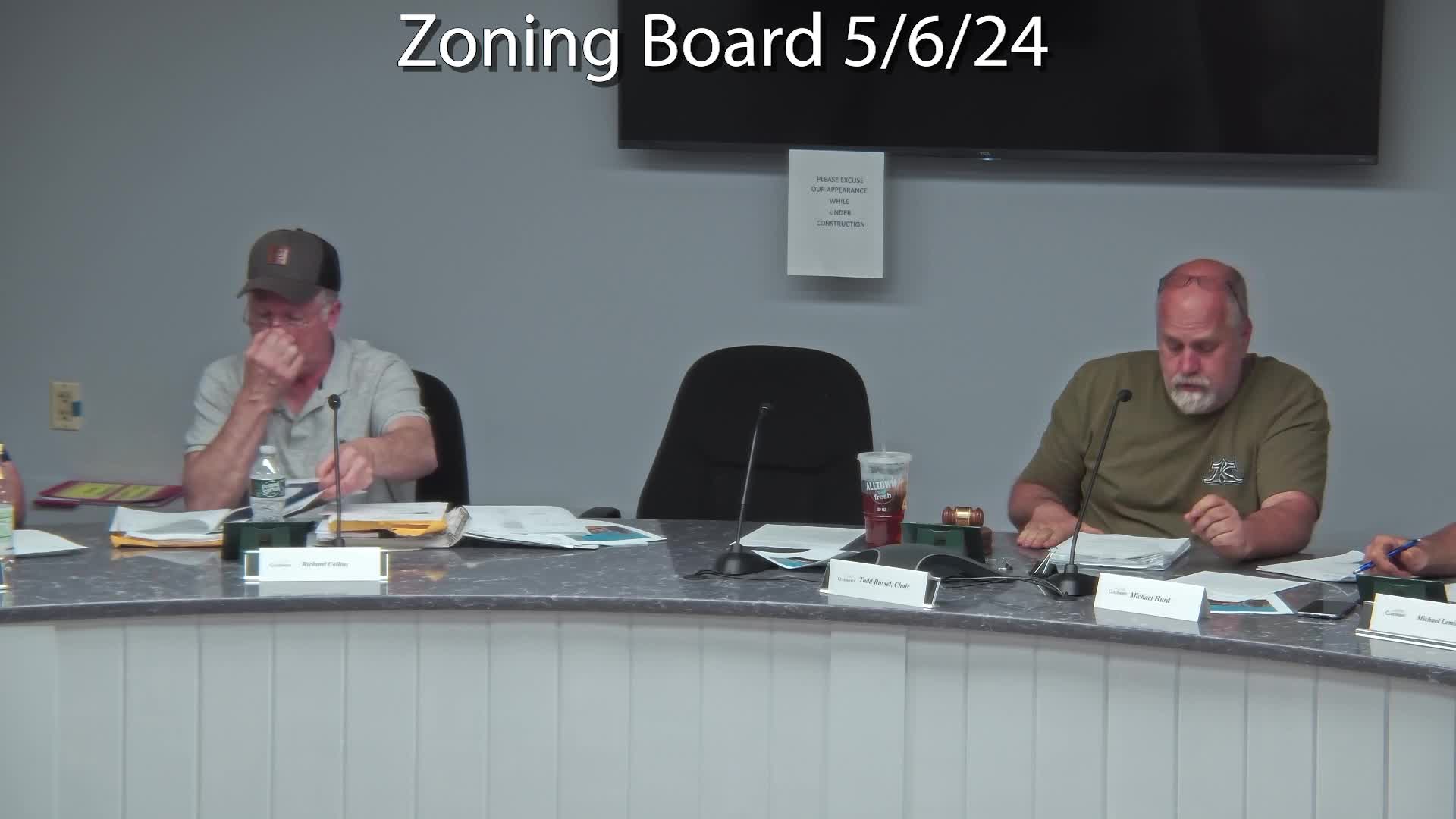 Zoning Board 5/6/24