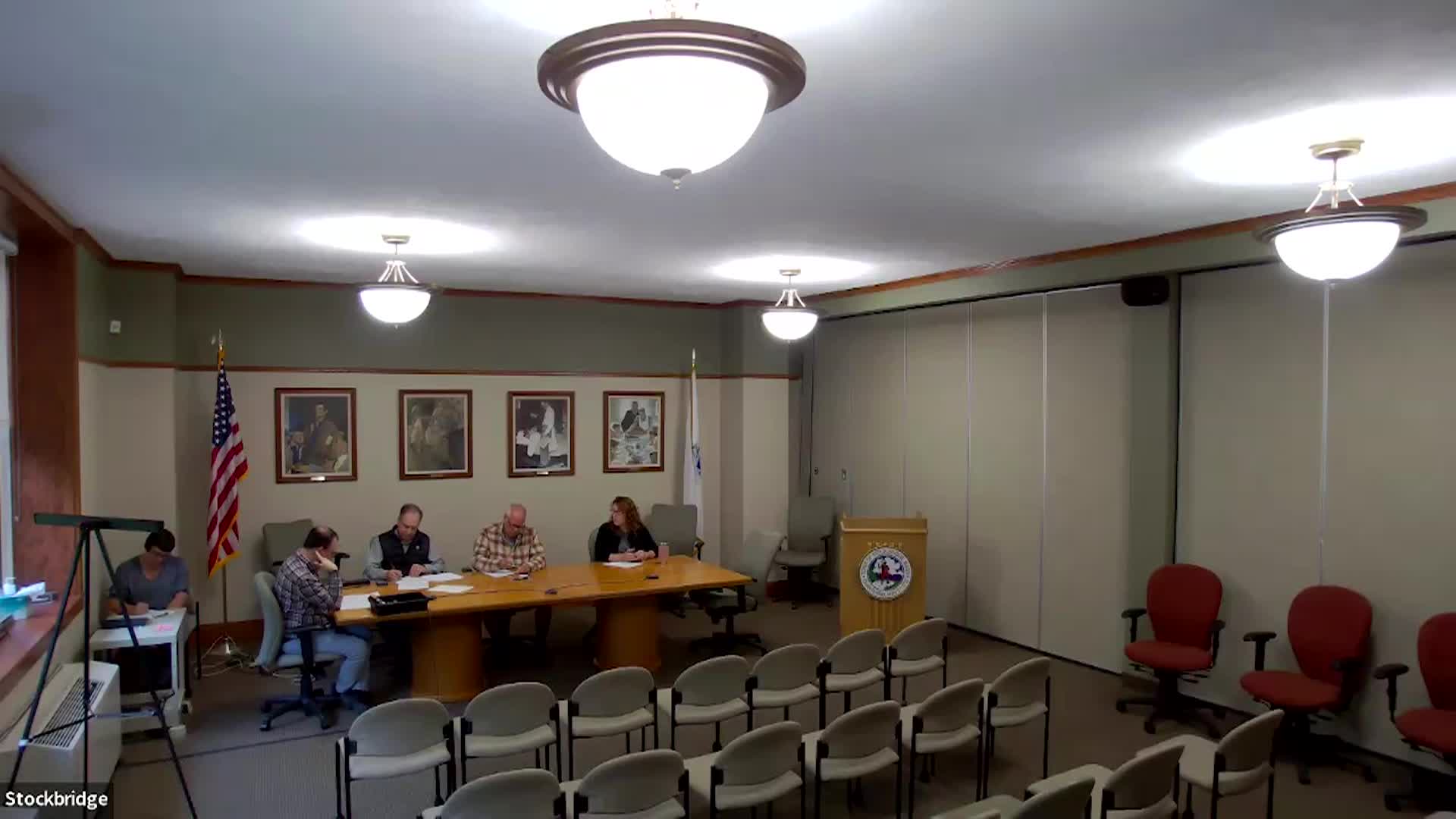 Town of Stockbridge Board of Assessors Hybrid Remote Meeting, October 7, 2024.