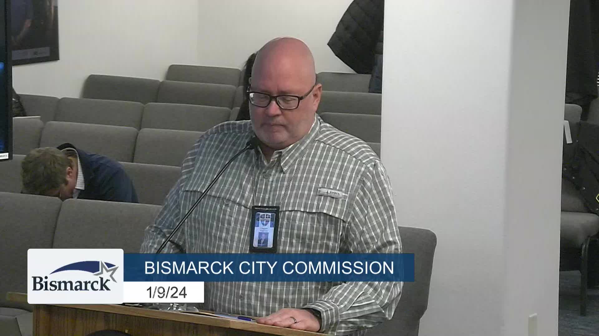 Bismarck City Commission Replay 1/9/24