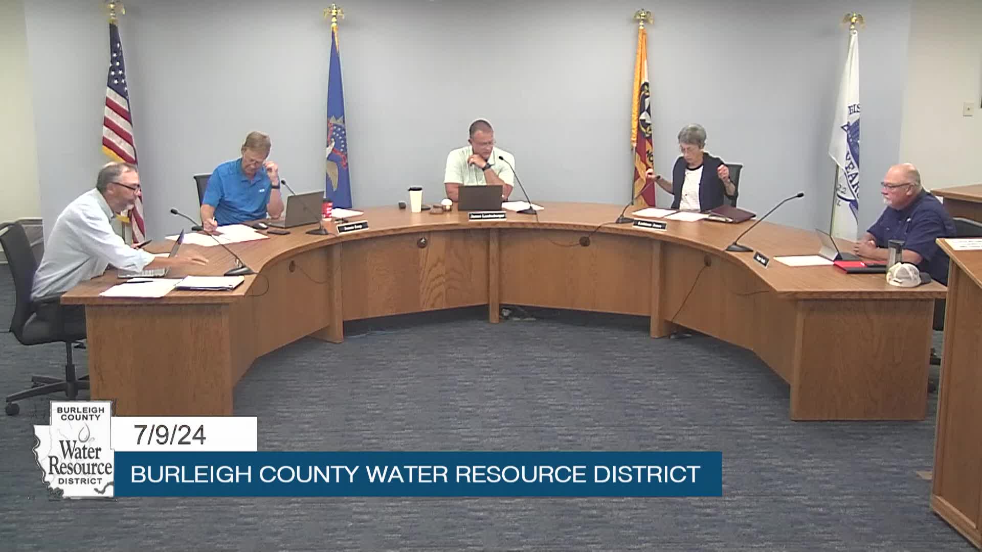Burleigh Water Resource District Replay 7/9/24