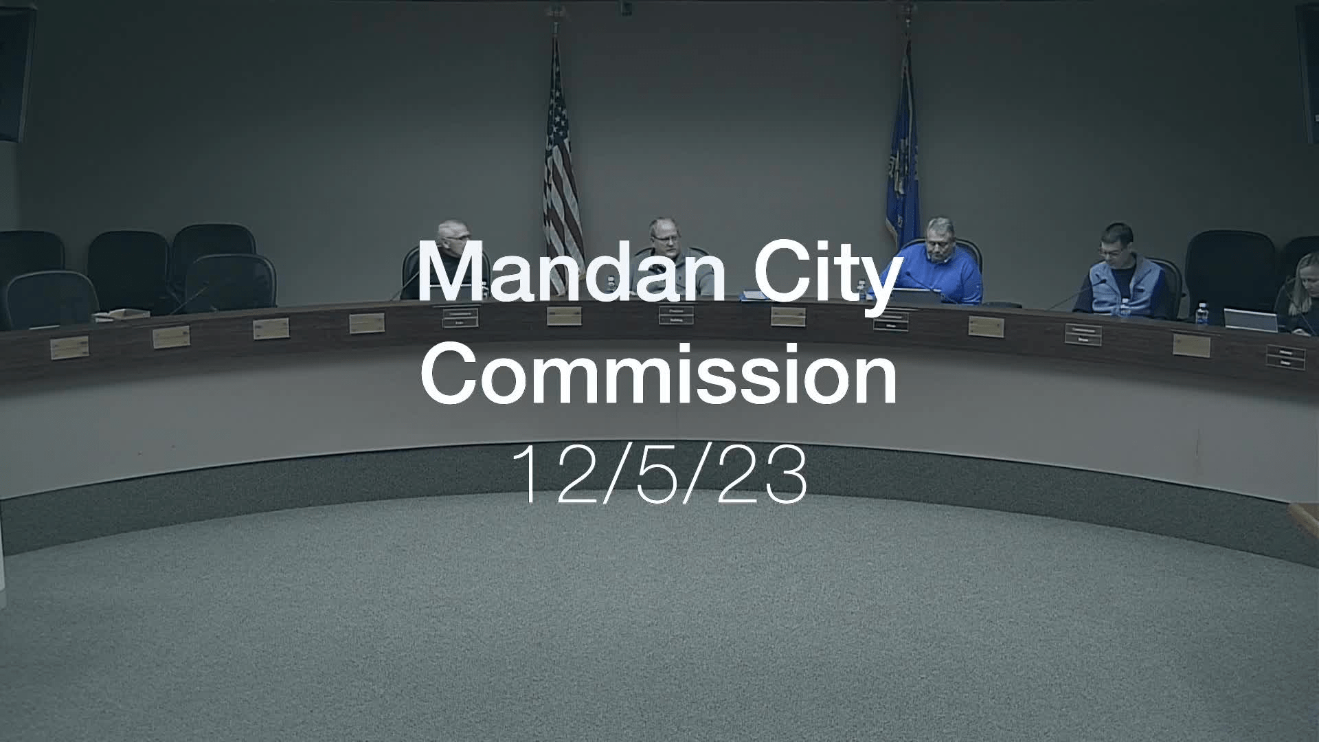 Mandan City Commission Replay 12/5/23