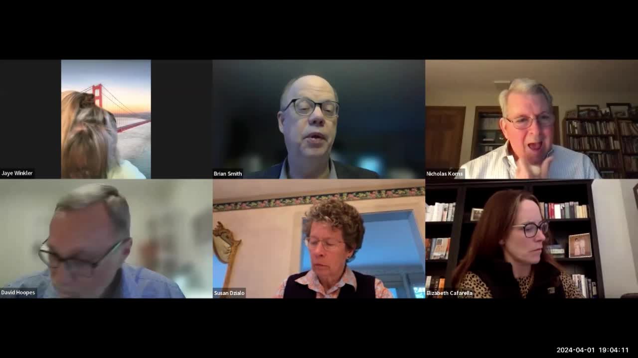 Zoning Board of Appeals 4/1/2024