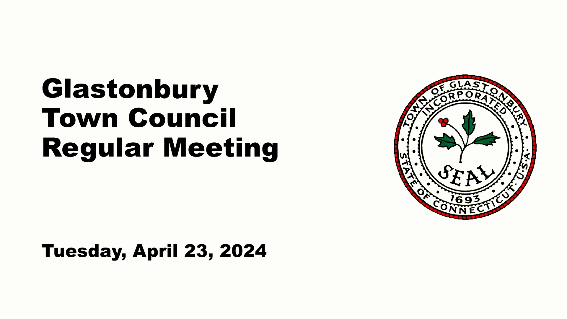 Town Council 4/23/2024