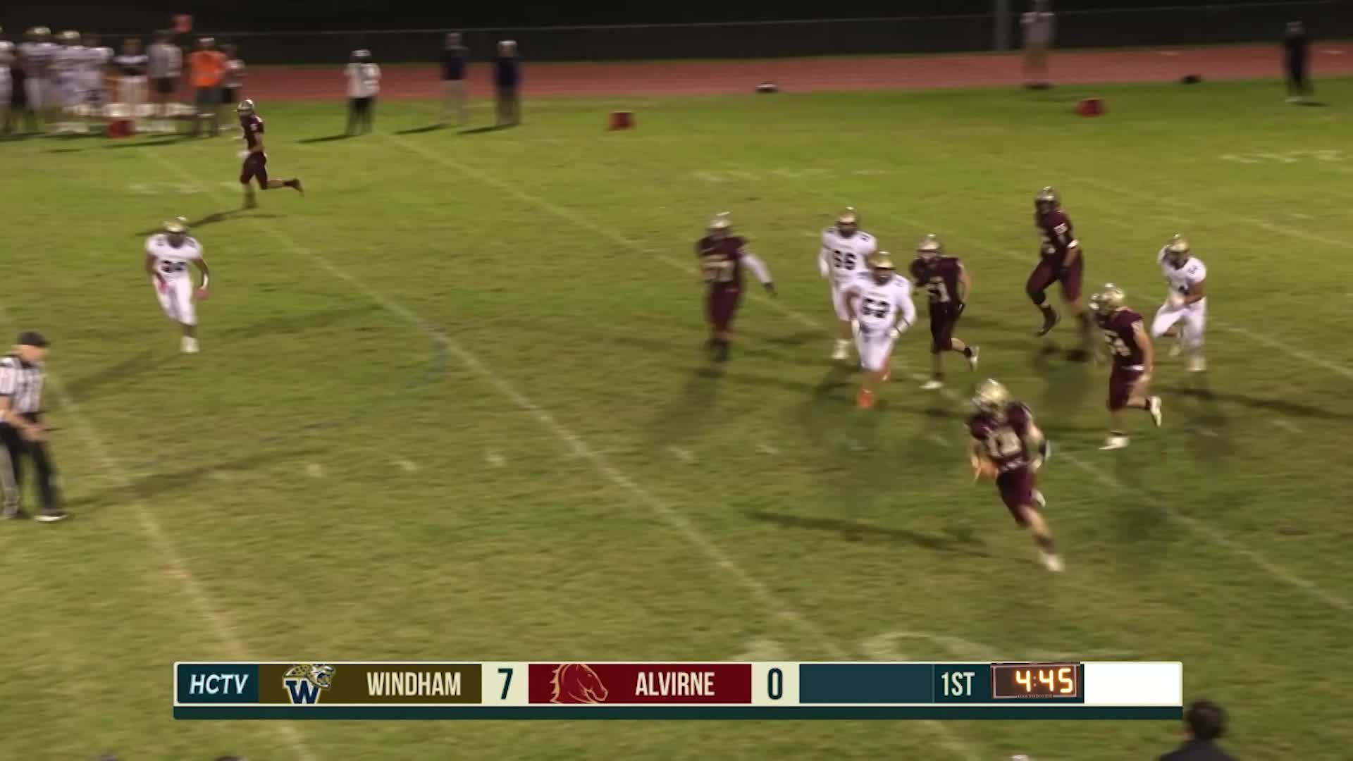 Alvirne VS Windham Football Highlights 91523