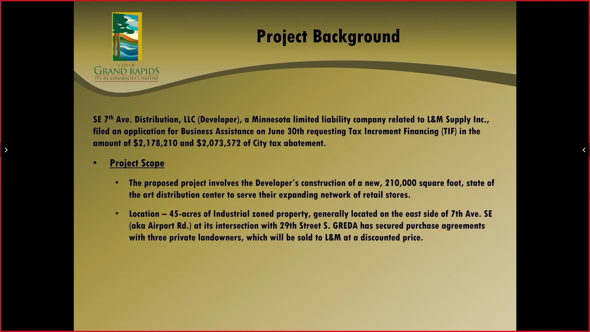 Grand Rapids City Council Regular Meeting 09252023