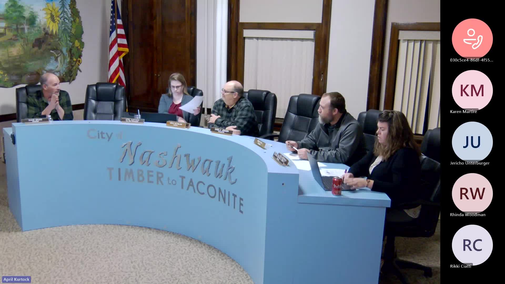 Nashwauk City Council 12122023