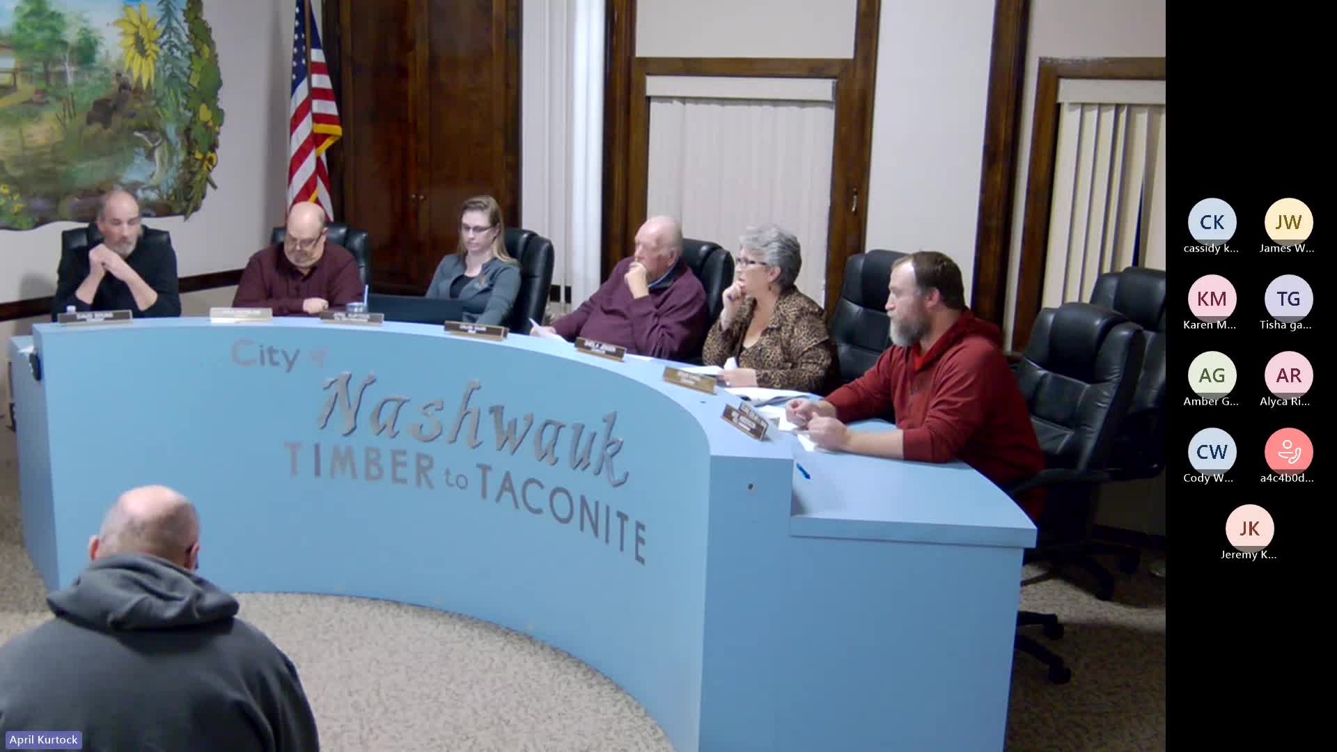 Nashwauk City Council 12272023