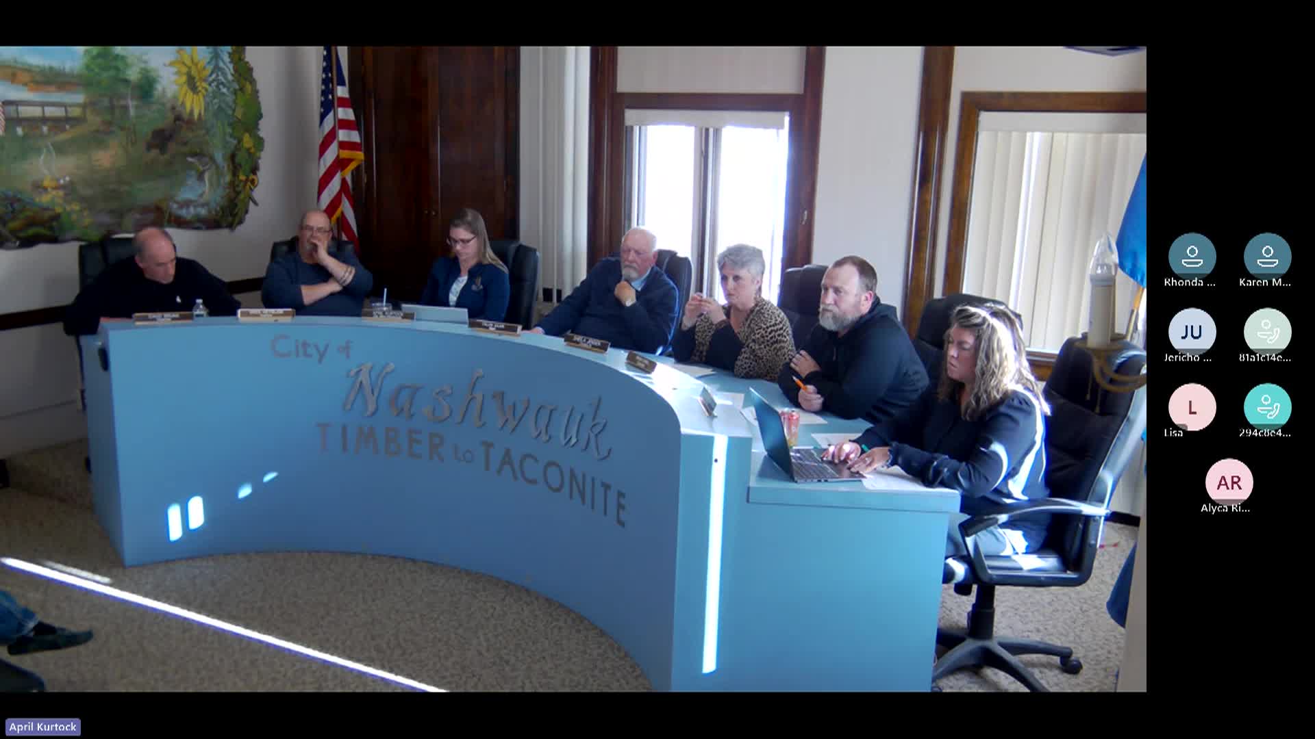 Nashwauk City Council 04232024