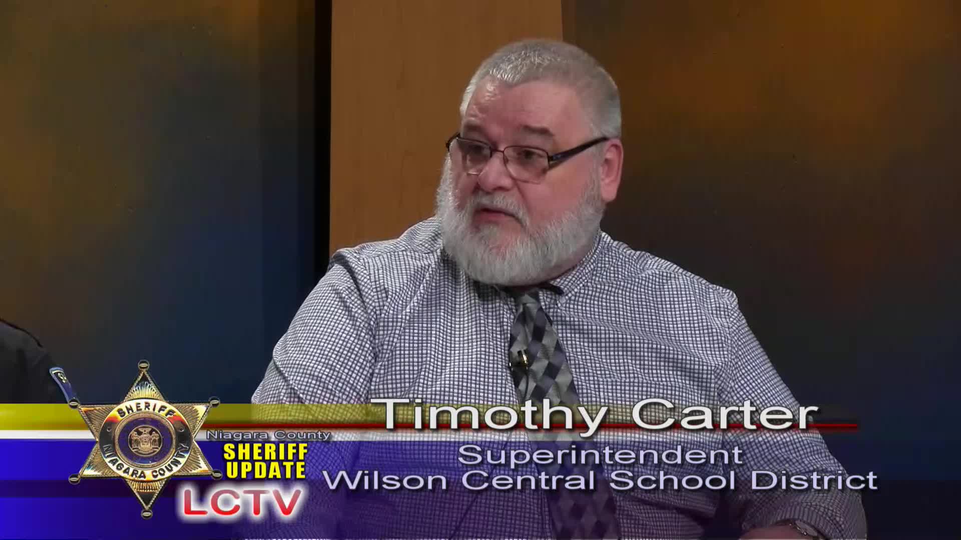 Niagara County Sheriff Wilson Central School Superintendent
