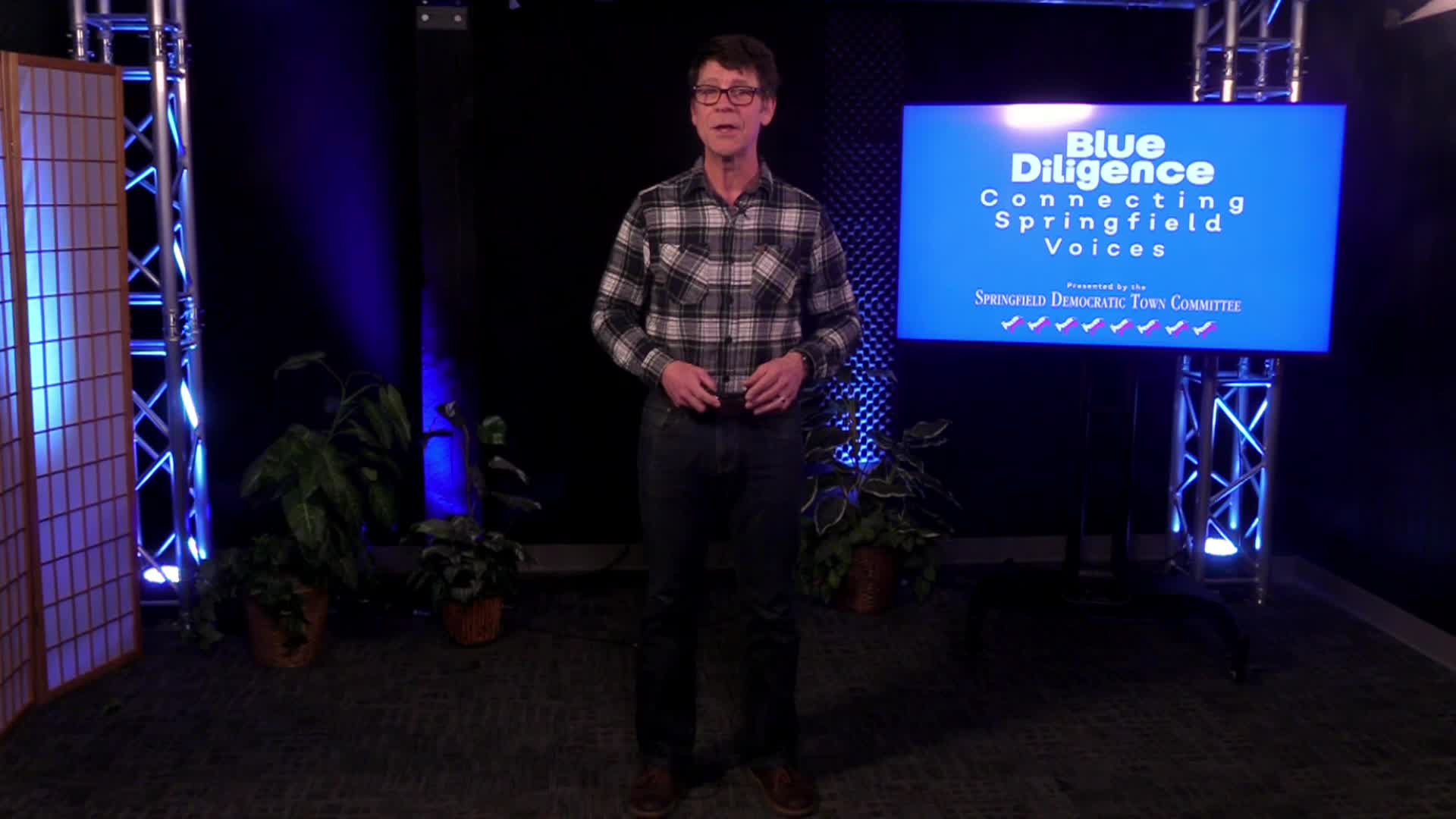 Blue Diligence 4 Sen. Dick McCormack and Springfield Voices at Library