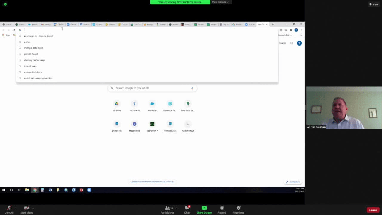 Groton GIS Platform Review 11/17/20