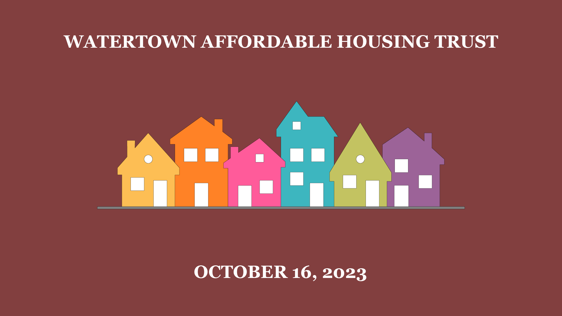 Affordable Housing Trust October 16, 2023