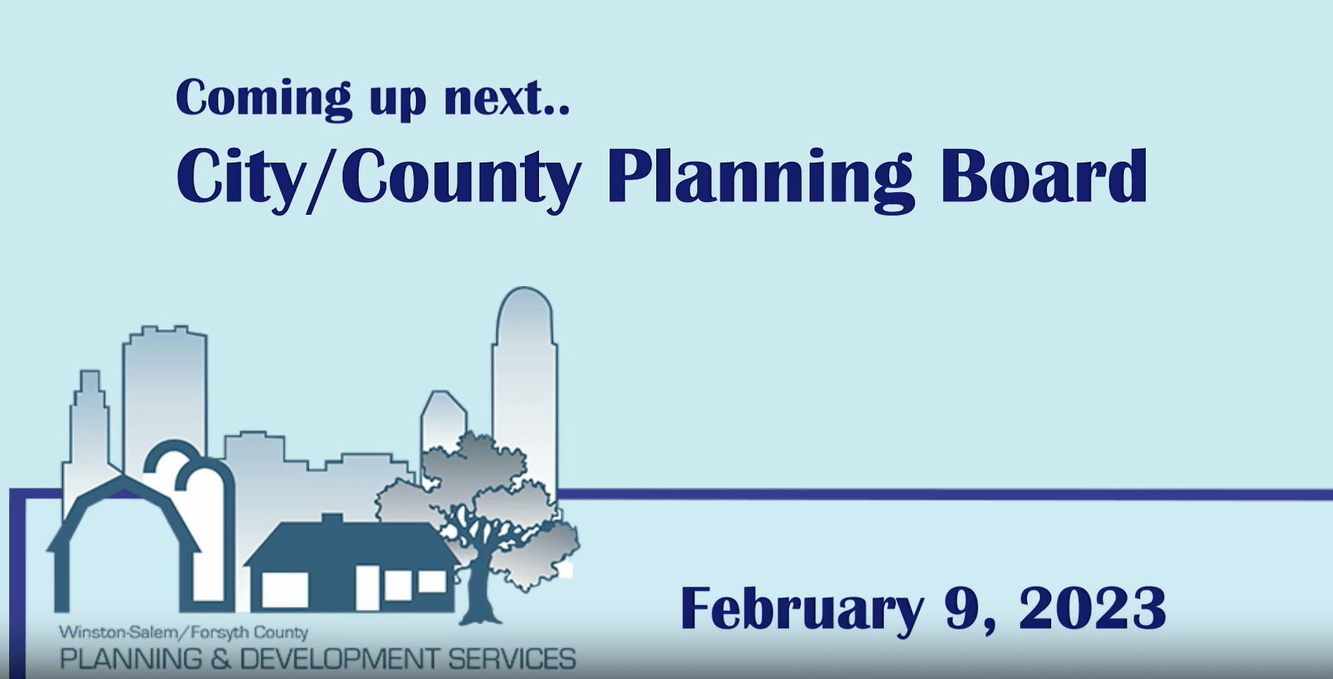 WinstonSalem Forsyth County Planning Board Meeting February 9 2023