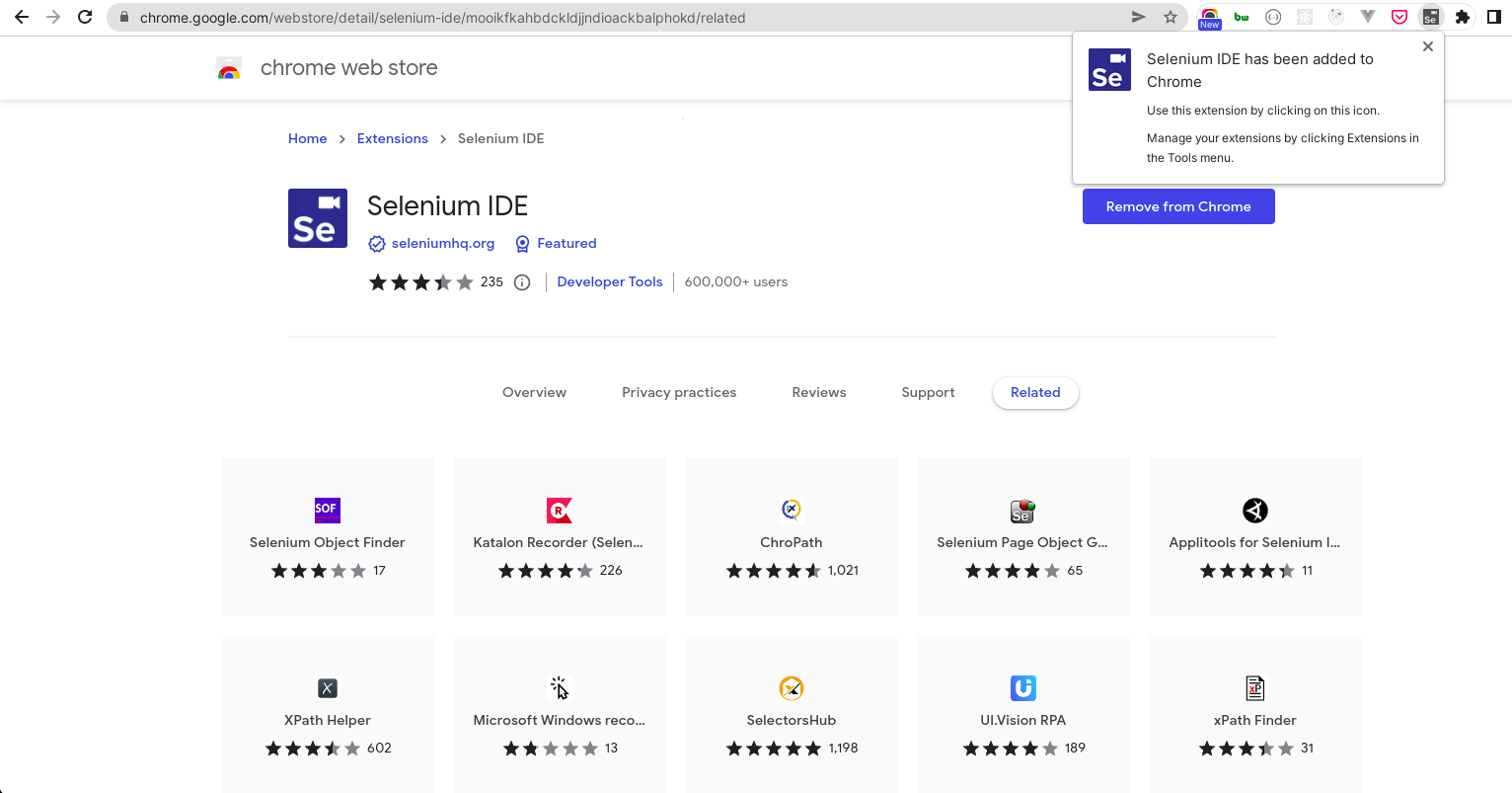 Crossbrowser testing using Selenium IDE Reflect
