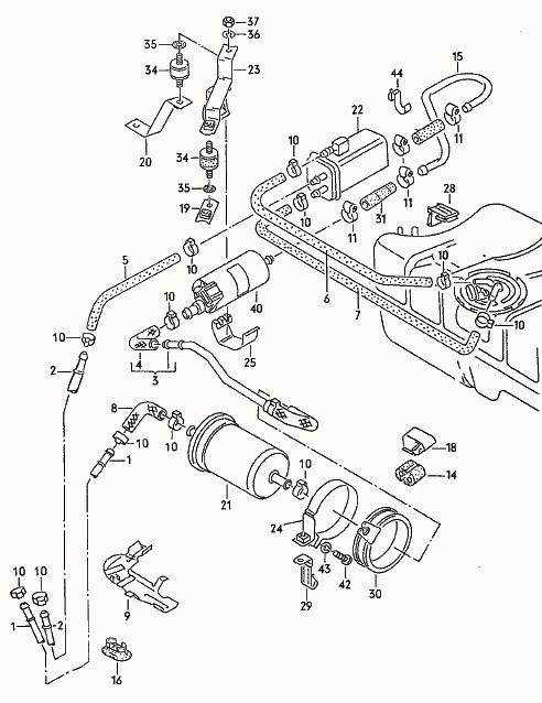 VWVortex.com - Fuel leak problem on 89 Cabby