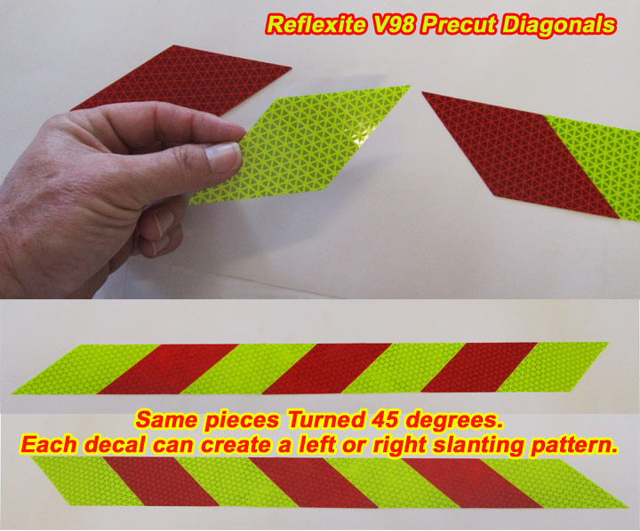 Retro Reflective Tape for Horse, Cattle and Livestock Trailers