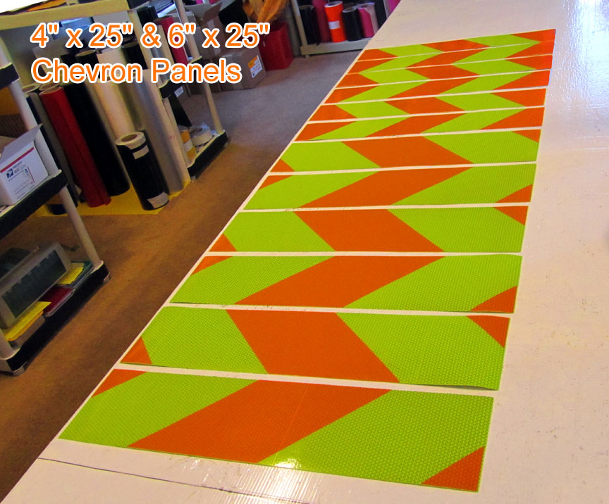 Brightest & Best Color Reflective Tape for Reducing Rear End Collisions