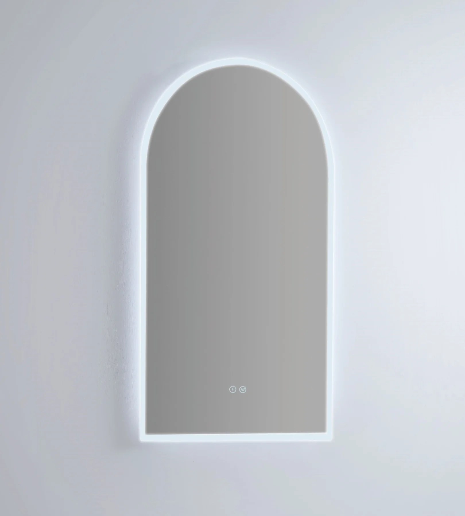Arch Frameless Backlit Mirror Reflect Mirrors