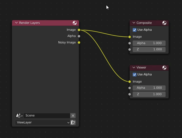 Blender ノード（Node）の操作メモ