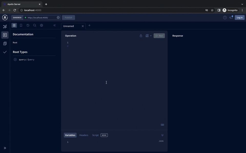 Build CRUD APIs Using Apollo Server(Graphql), MongoDB and Node.Js
