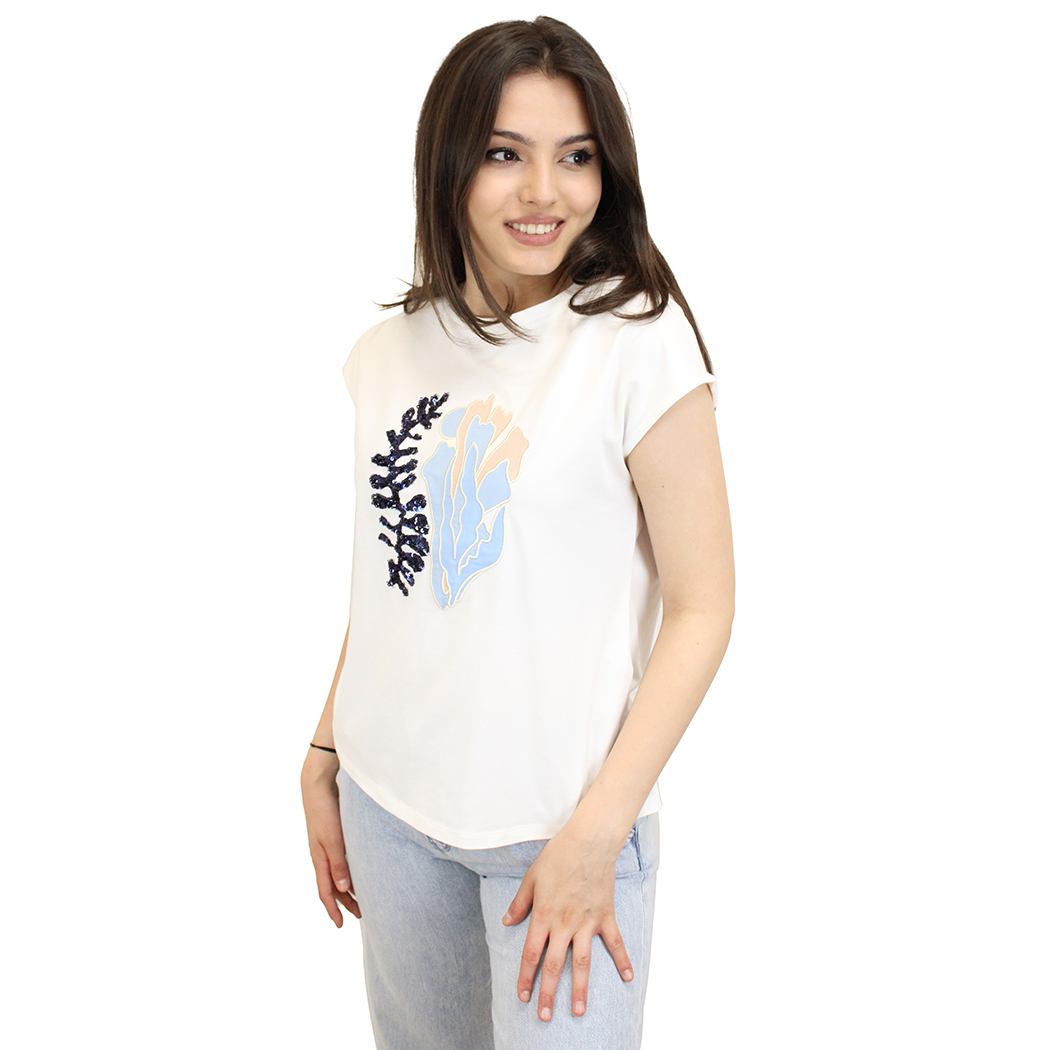 Tricou comma cu Imprimeu