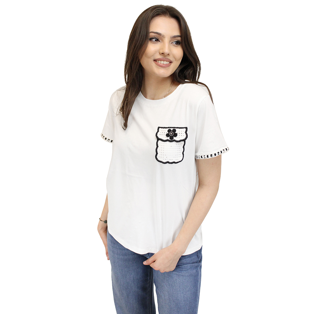 Tricou Franco Ferri Alb