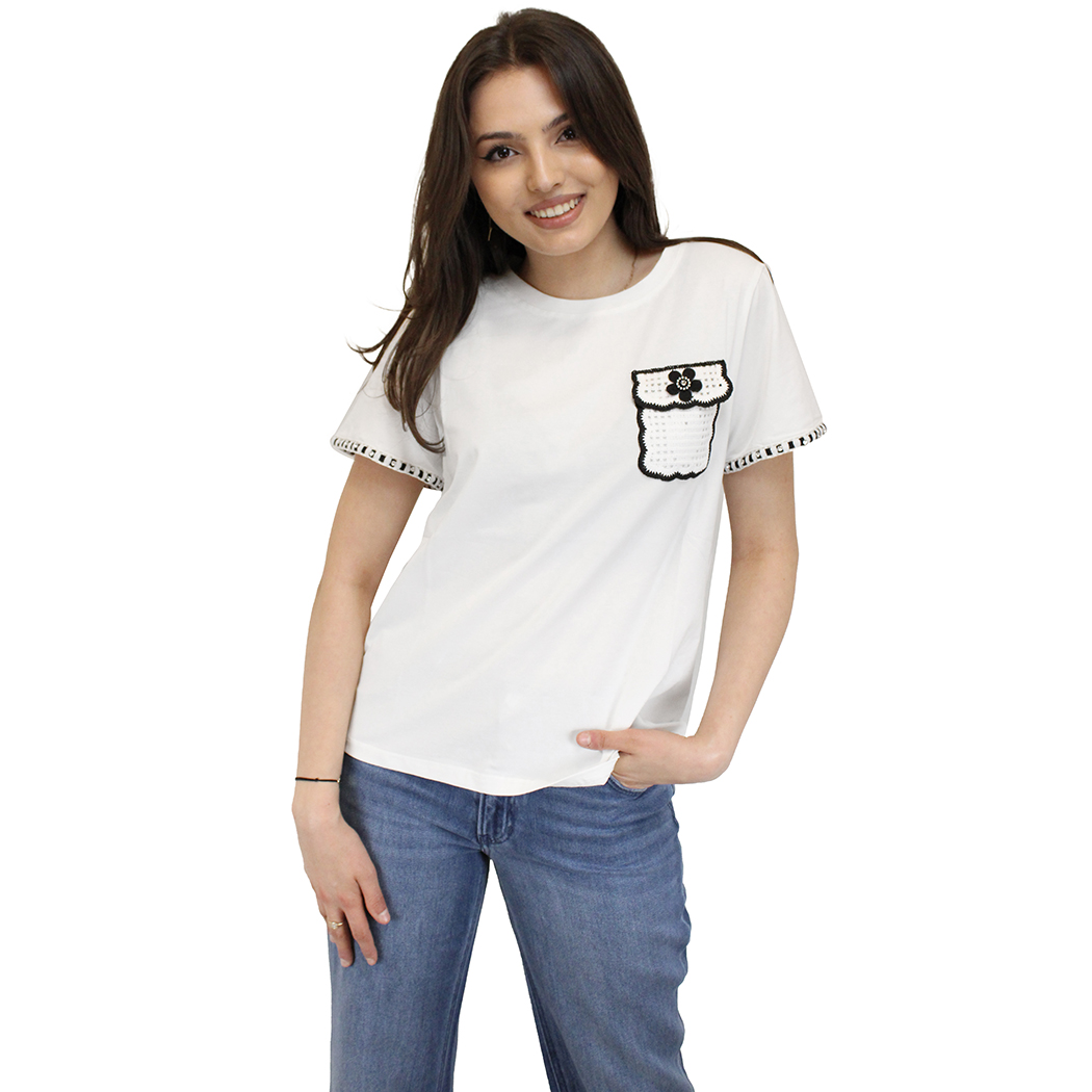 Tricou Franco Ferri Alb
