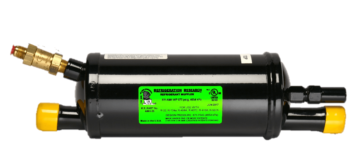 Mufflers Discharge Adjustable Refrigeration Research