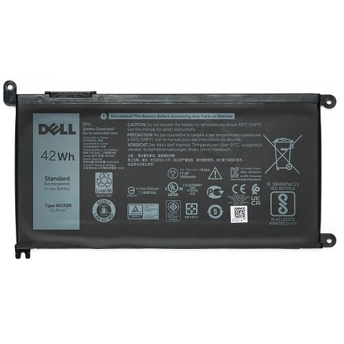 Buy DELL Genuine Original WDX0R 42Whr 4cell 11.4V laptop Battery OMR