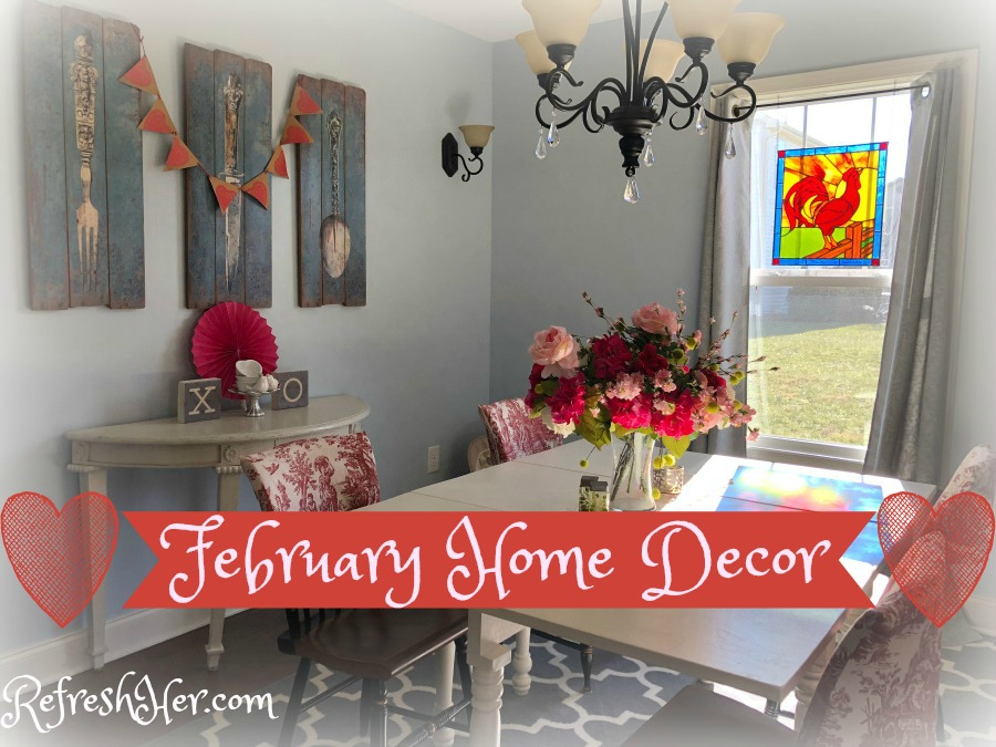 February Home Decor RefreshHer