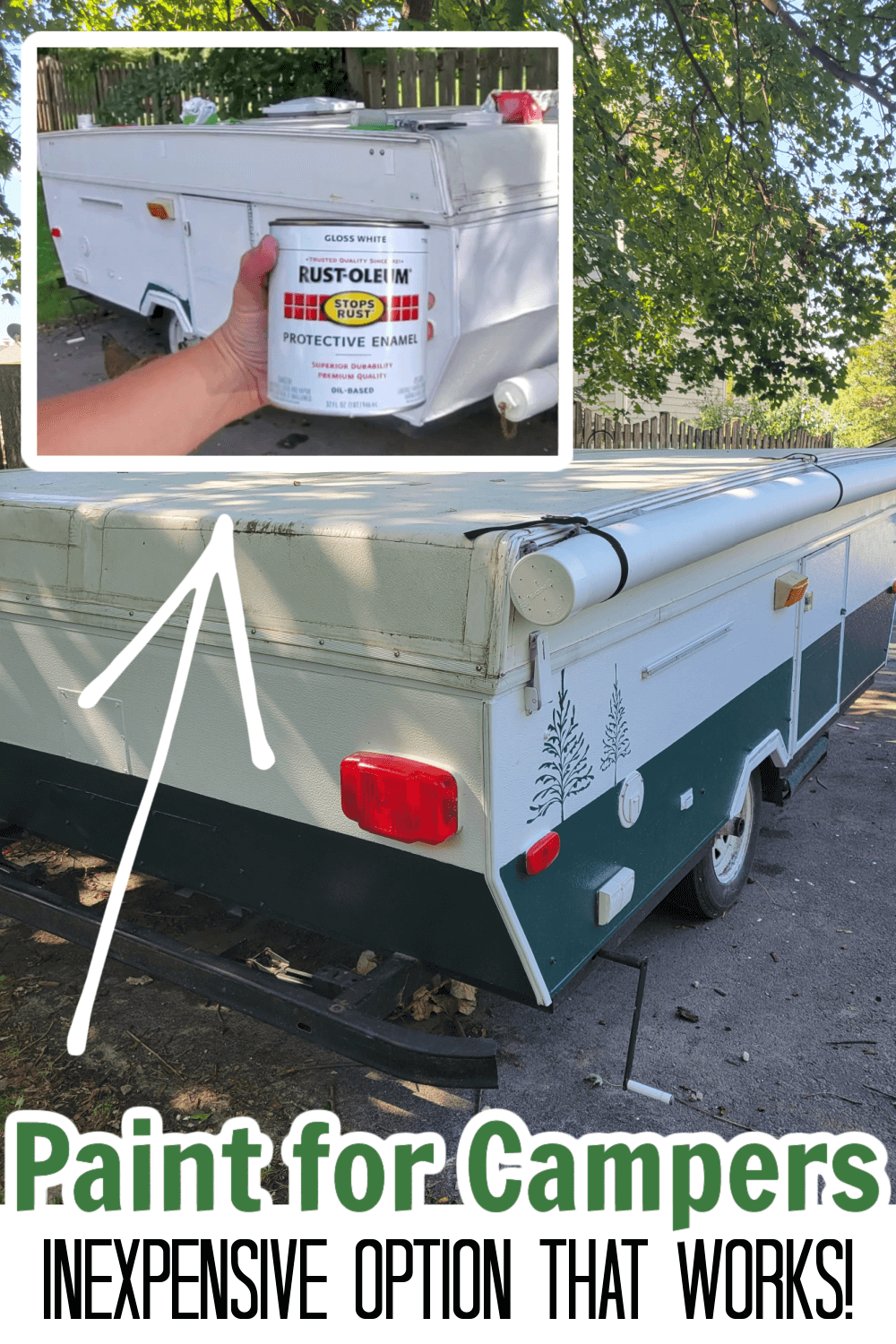 How to Paint a Camper Exterior Refresh Living