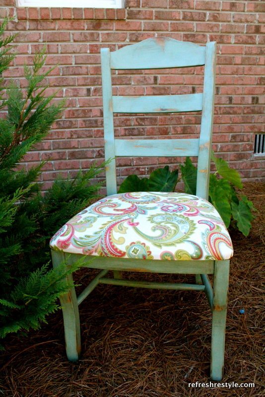 Makeover {Chairno arms} Refresh Restyle