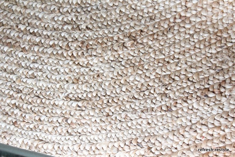 Pottery Barn Rug and Sea Shells Refresh Restyle