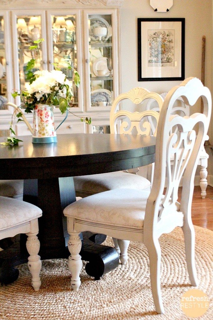 How To Spray Paint Dining Chairs Refresh Restyle