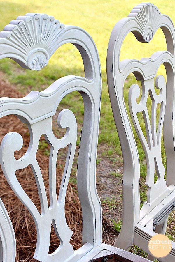 How To Spray Paint Dining Chairs Refresh Restyle