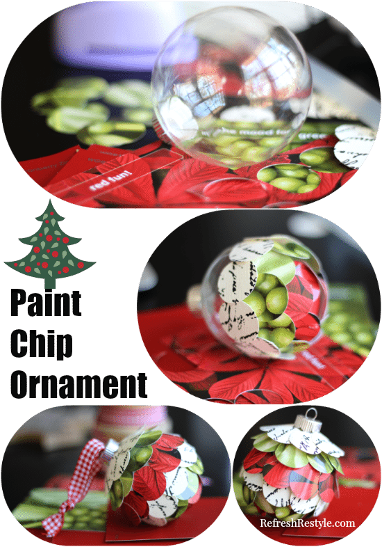 Paint Chip Ornament Refresh Restyle