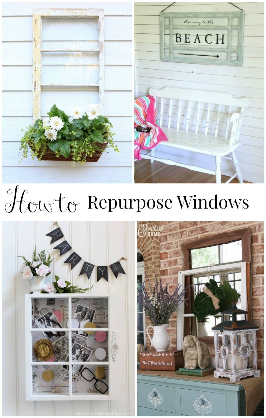 Repurposed Window Window Box Refresh Restyle