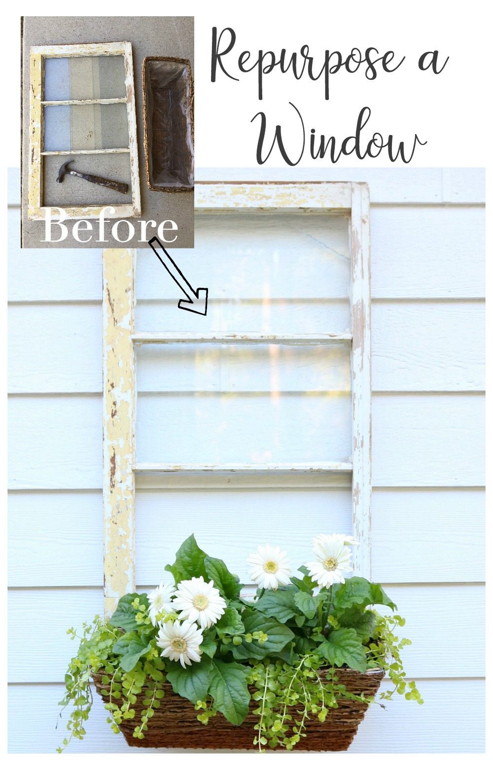 Repurposed Window Window Box Refresh Restyle