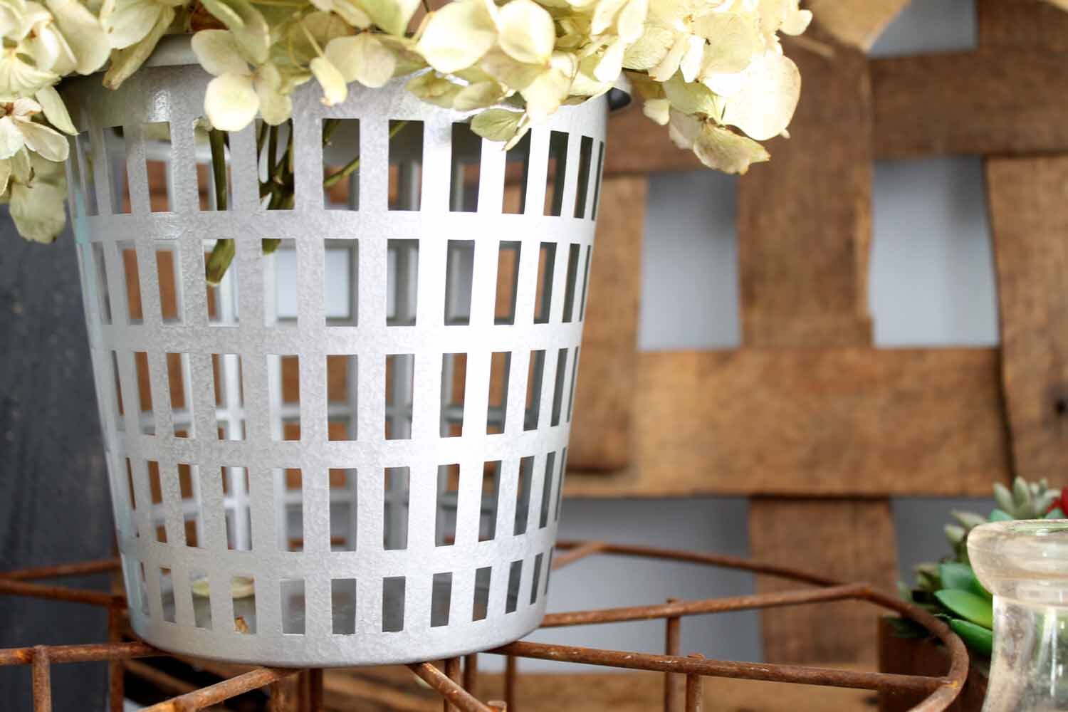 Make Your Own! Olive Basket DIY Get the Instructions Refresh Restyle
