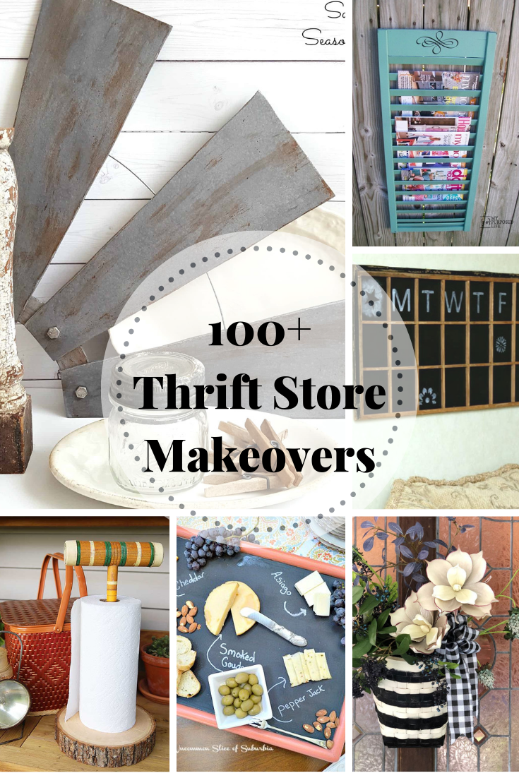 Easy Thrift Store Makeovers you can do! Refresh Restyle