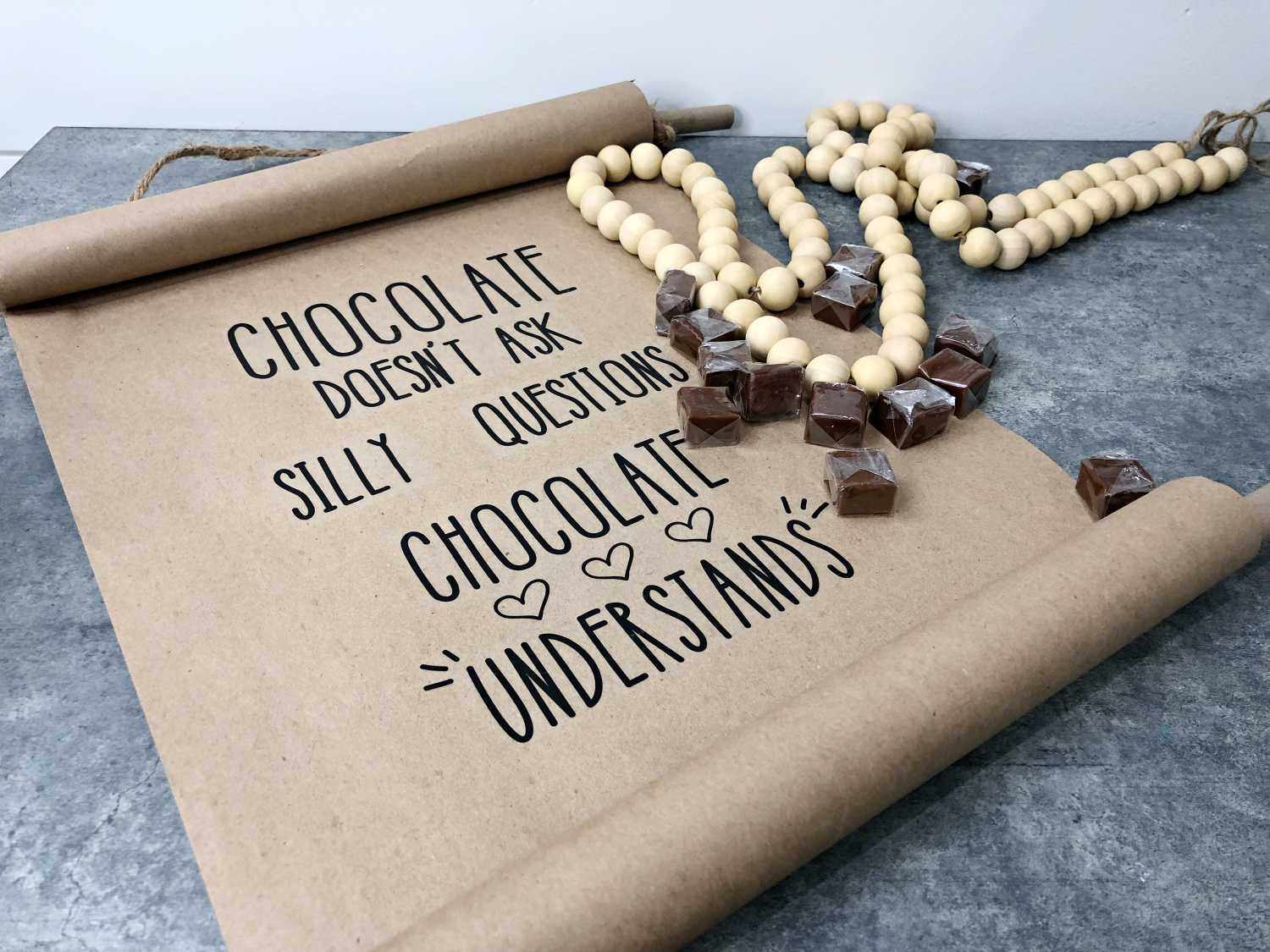 Dollar Tree Rae Dunn Inspired Scroll DIY Refresh Restyle