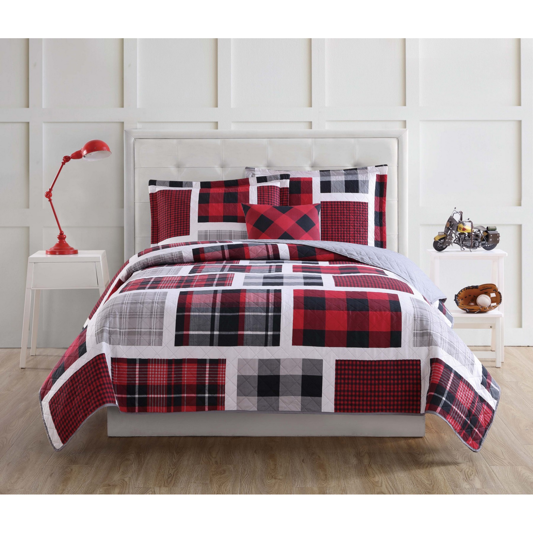 Buffalo Plaid Home Decor Red & Black Refresh Restyle