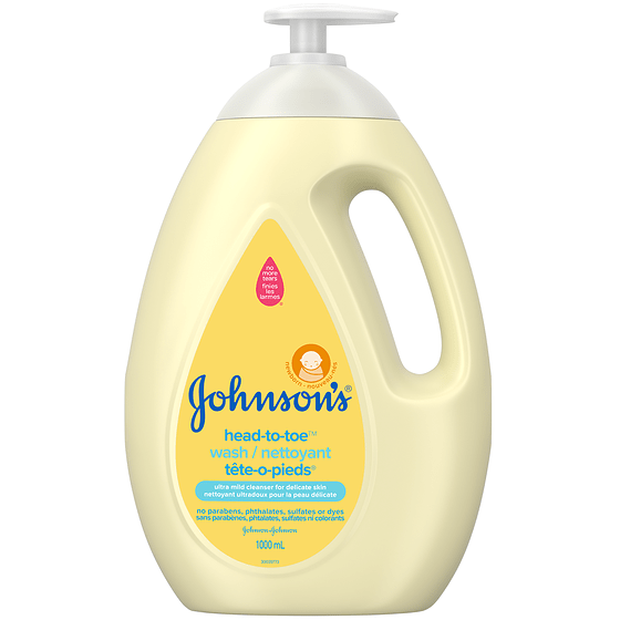 Johnson & Johnson Baby Wash And Shampoo, HeadToToe, Tear Free